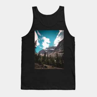 Mountain Snowy Peak at Jasper National Park V2 Tank Top